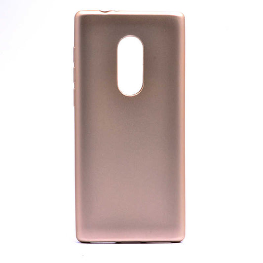 Alcatel 5 Kılıf Zore Premier Silikon Kapak Gold
