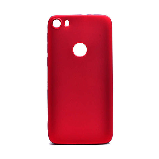 Alcatel Idol 5 Kılıf Zore Premier Silikon Kapak Kırmızı