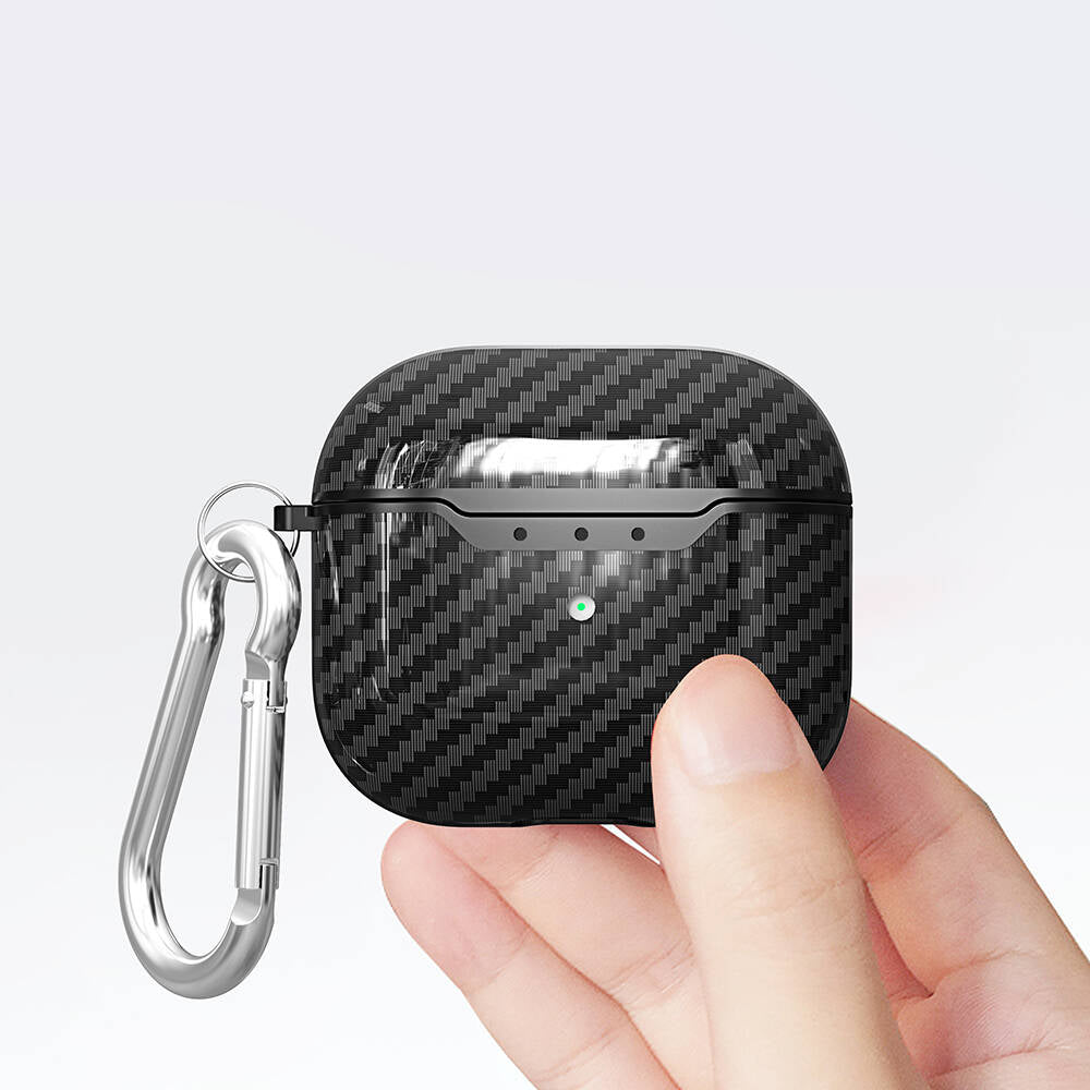 Apple Airpods 4 Kılıf Zore Airbag 05 Silikon Yeşil