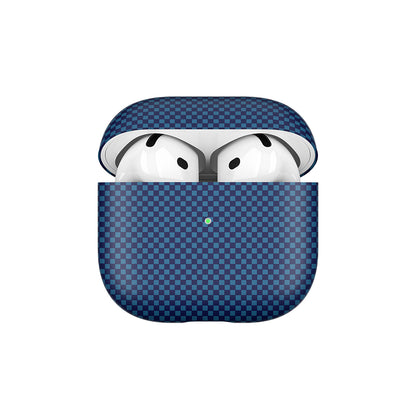 Apple Airpods 4 Zore Airbag 43 600D Karbon Fiber Kulaklık Kılıfı Siyah