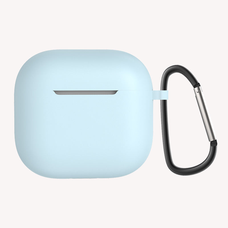 Apple Airpods 4 Zore Standart Silikon Kılıf Mavi Açık