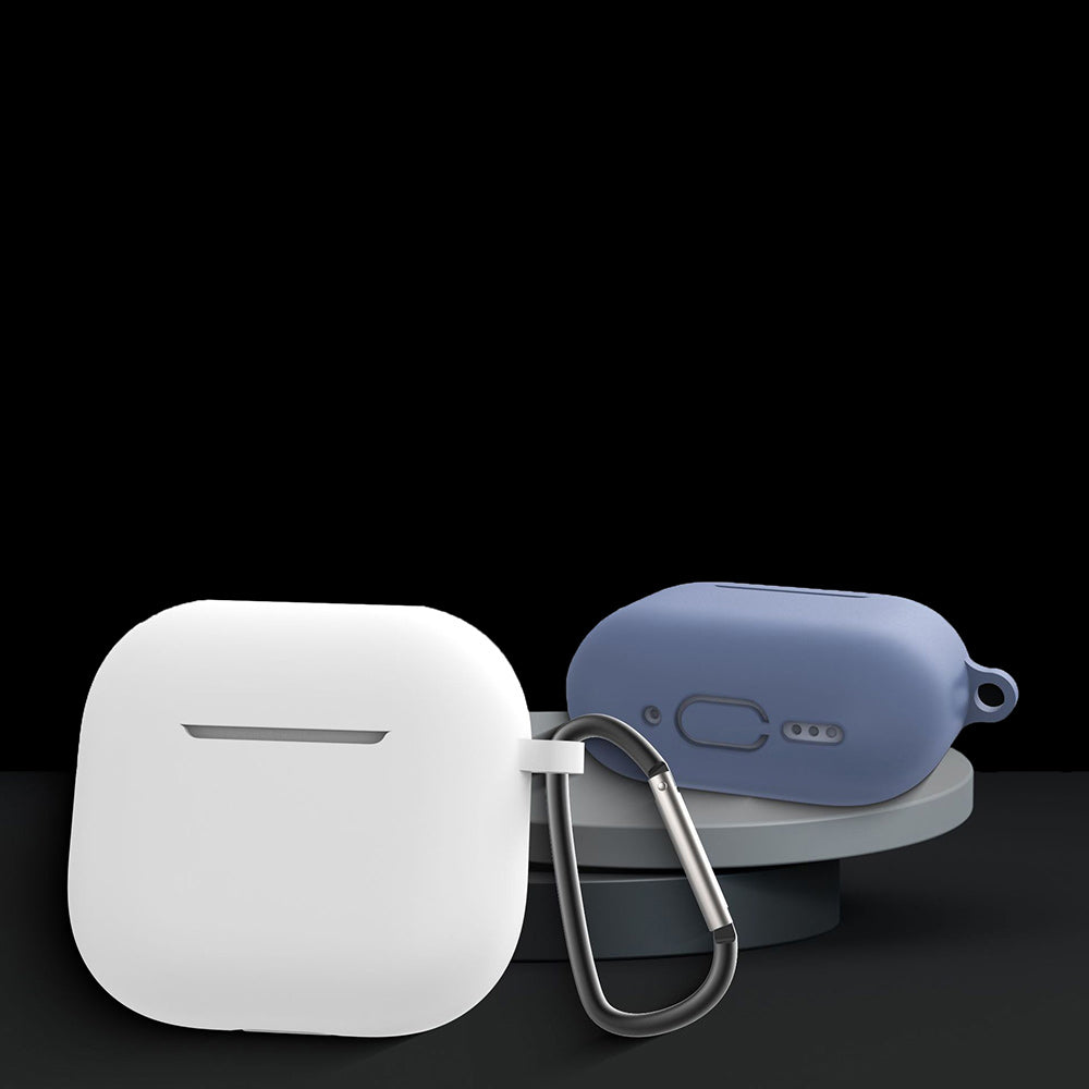 Apple Airpods 4 Zore Standart Silikon Kılıf Açık Yeşil