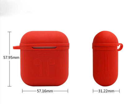 Apple Airpods Zore Askılı Silikon Gri