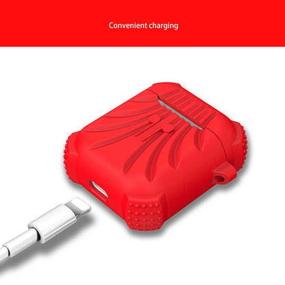 Apple Airpods Kılıf Zore Airbag 01 Silikon Siyah