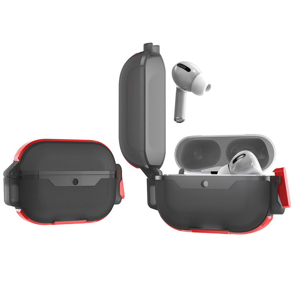 Apple Airpods Zore Airbag 34 Darbelere Karşı Dayanıklı Kılıf Siyah