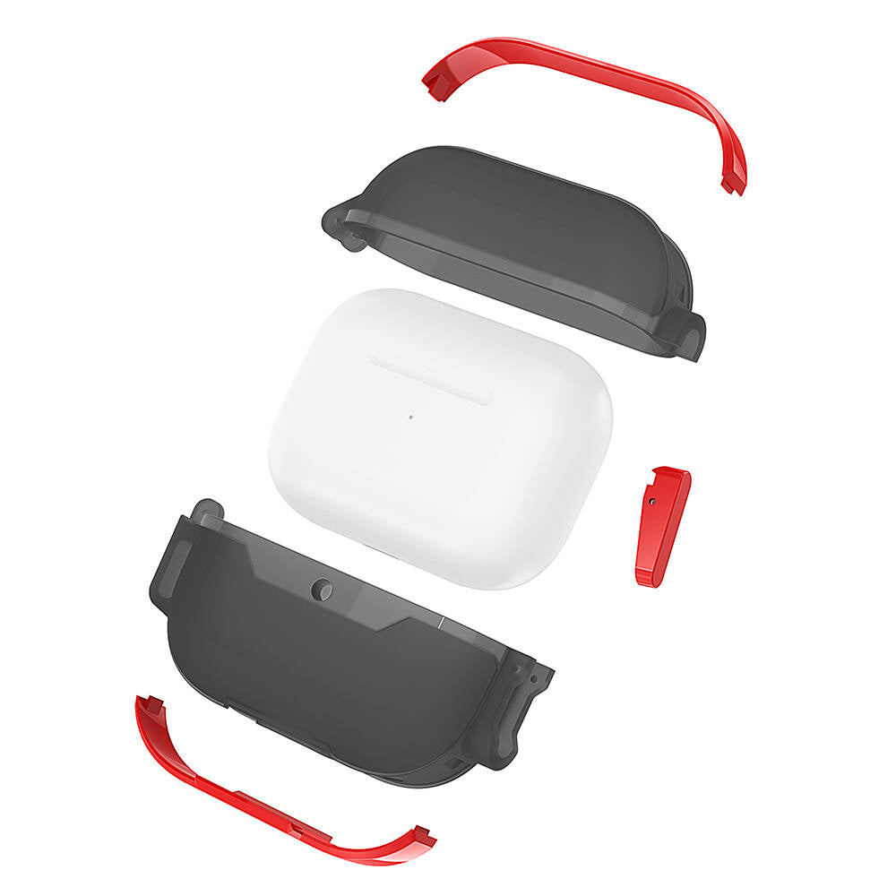 Apple Airpods Zore Airbag 34 Darbelere Karşı Dayanıklı Kılıf Siyah