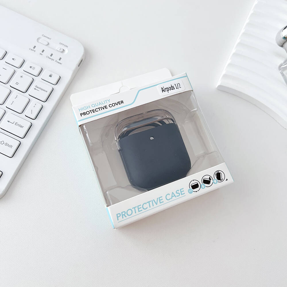 Apple Airpods Zore Airbag 36 Darbelere Karşı Dayanıklı Kılıf Şeffaf