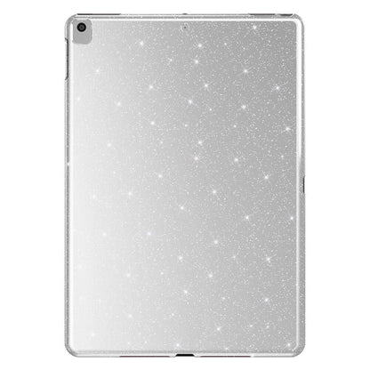 Apple iPad 10.2 (8 Nesil) Simli Parlak Görünümlü Zore Tablet Koton Kılıf Gümüş