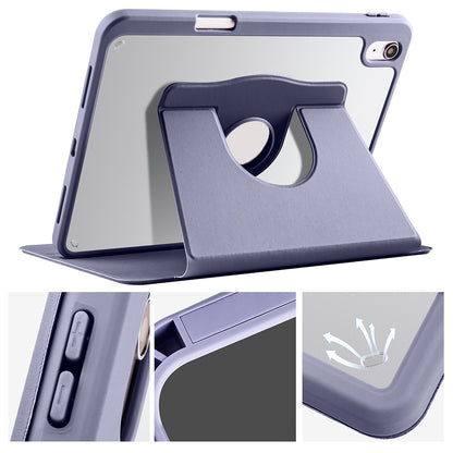 Apple iPad 10.9 2022 (10.Nesil) Kılıf Zore Termik Kalem Bölmeli Dönebilen Standlı Kılıf Mavi