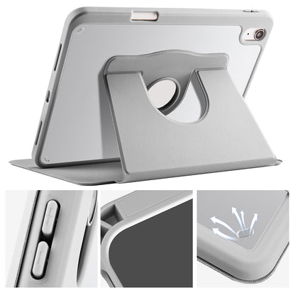 Apple iPad 10.9 2022 (10.Nesil) Kılıf Zore Termik Kalem Bölmeli Dönebilen Standlı Kılıf Mavi