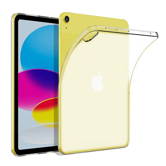 Apple iPad 11.Nesil 2025 Kılıf Zore Tablet Süper Silikon Kapak Renksiz
