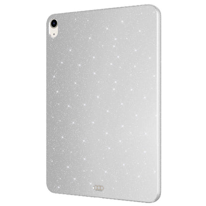 Apple iPad 11.Nesil 2025 Simli Parlak Görünümlü Zore Tablet Koton Kılıf Derin Mor