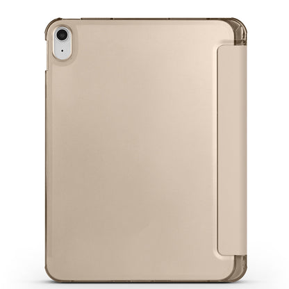 Apple iPad 11.Nesil 2025 Zore Smart Cover Kalem Bölmeli Standlı 1-1 Kılıf Kırmızı