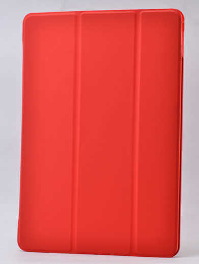 Apple iPad 2 3 4 Zore Smart Cover Standlı 1-1 Kılıf Kırmızı