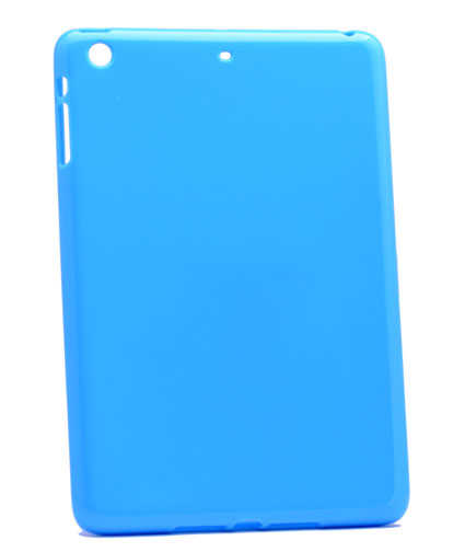 Apple iPad 6 Air 2 Kılıf Zore Tablet Süper Silikon Kapak Mavi