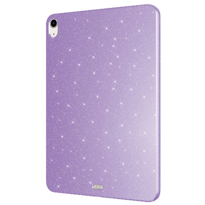 Apple iPad Air 10.9 2020 (4 Nesil) Simli Parlak Görünümlü Zore Tablet Koton Kılıf Lila