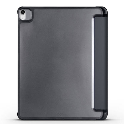 Apple iPad Air 10.9 2020 (4.Nesil) Zore Smart Cover Kalem Bölmeli Standlı 1-1 Kılıf Gri