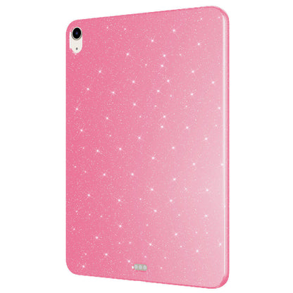 Apple iPad Air 10.9 2022 (5 Nesil) Simli Parlak Görünümlü Zore Tablet Koton Kılıf Lila