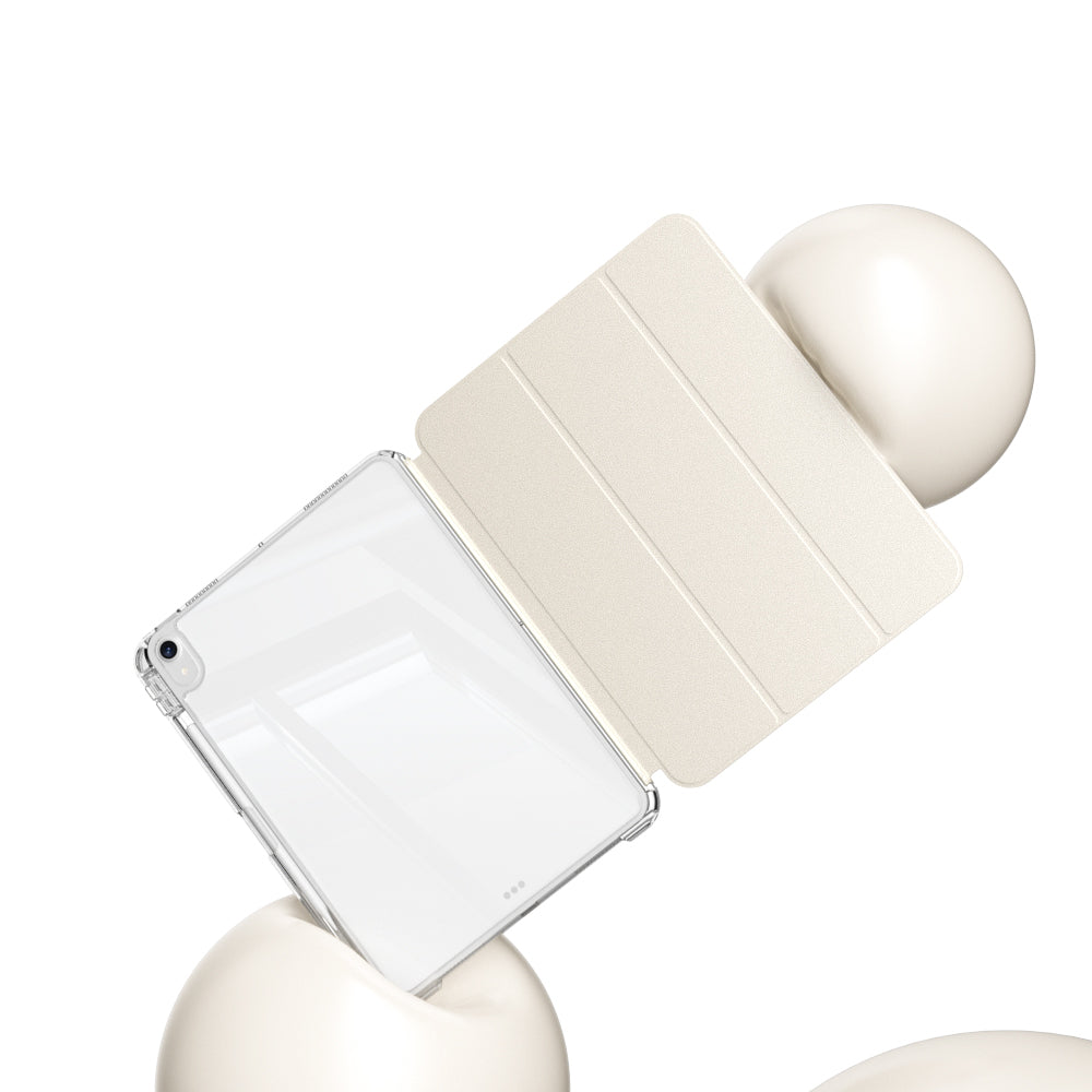 Apple iPad Air 11 2024 Kılıf Magnetik Ayrılabilen Airbagli Zore Sliding Tablet Kılıfı Lacivert