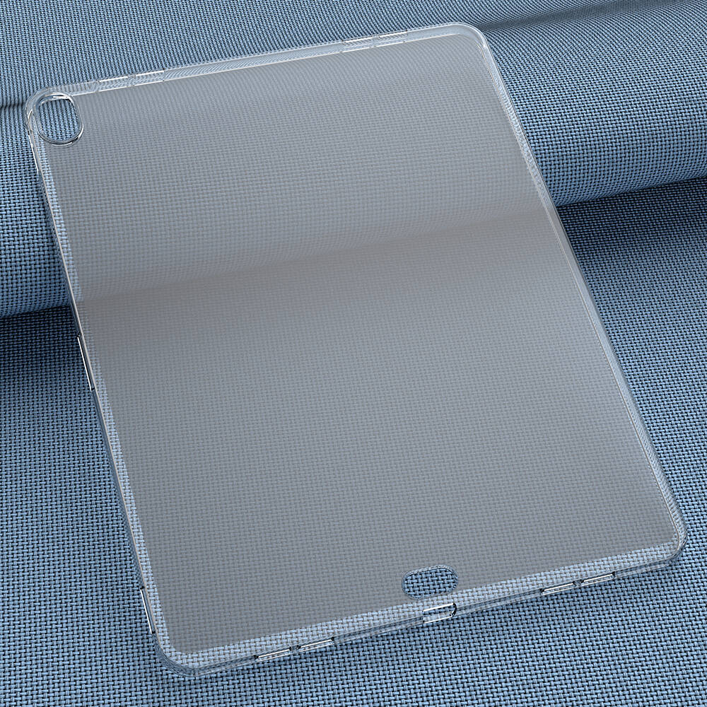 Apple iPad Air 11 2024 Kılıf Zore Tablet Süper Silikon Kapak Şeffaf