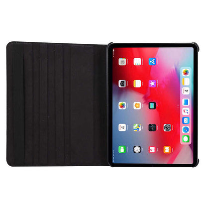 Apple iPad Air 11 2024 Zore Dönebilen Standlı Kılıf Siyah