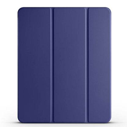 Apple iPad Air 11 2024 Zore Smart Cover Kalem Bölmeli Standlı 1-1 Kılıf Lacivert
