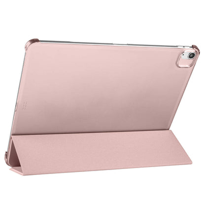 Apple iPad Air 11 2024 Zore Smart Cover Kalem Bölmeli Standlı 1-1 Kılıf Siyah