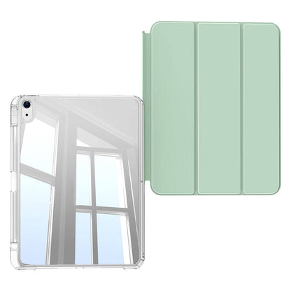 Apple iPad Air 13 2024 Kılıf Magnetik Ayrılabilen Airbagli Zore Sliding Tablet Kılıfı Pembe