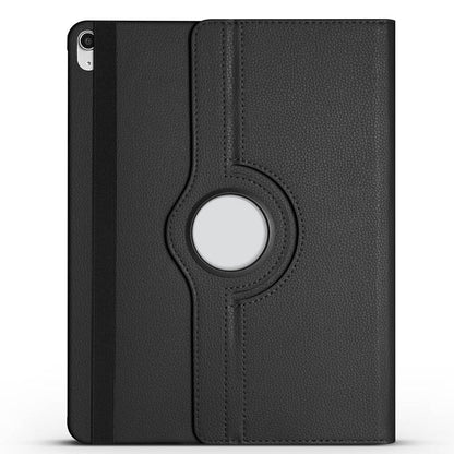 Apple iPad Air 13 2024 Zore Dönebilen Standlı Kılıf Siyah