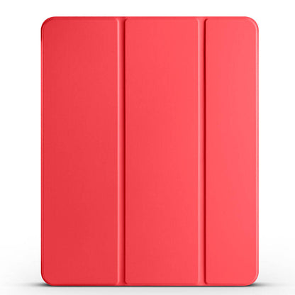 Apple iPad Air 13 2024 Zore Smart Cover Kalem Bölmeli Standlı 1-1 Kılıf Gri