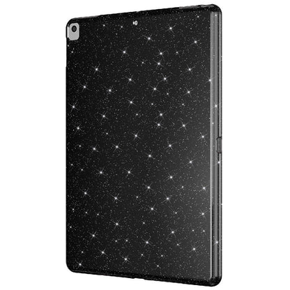 Apple iPad Pro 10.5 (7 Nesil) Simli Parlak Görünümlü Zore Tablet Koton Kılıf Lila