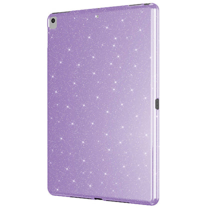 Apple iPad Pro 10.5 (7 Nesil) Simli Parlak Görünümlü Zore Tablet Koton Kılıf Pembe