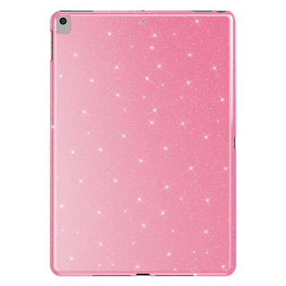 Apple iPad Pro 10.5 (7 Nesil) Simli Parlak Görünümlü Zore Tablet Koton Kılıf Pembe