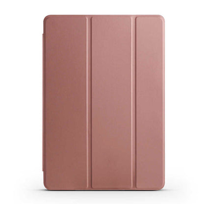Apple iPad Pro 10.5 (7.Nesil) Zore Smart Cover Standlı 1-1 Kılıf Rose Gold