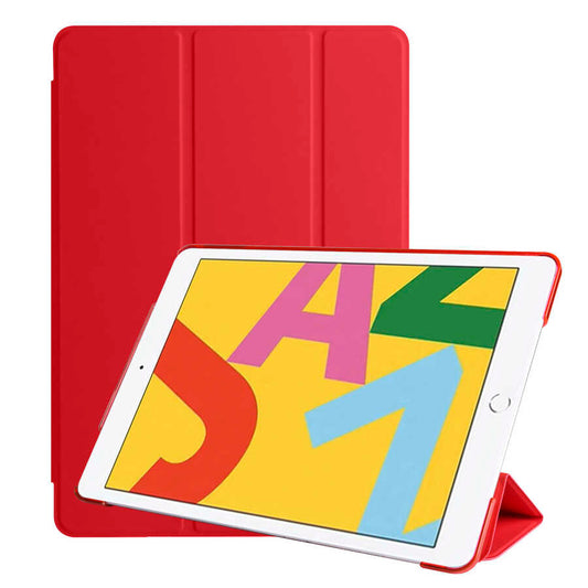 Apple iPad Pro 10.5 (7.Nesil) Zore Smart Cover Standlı 1-1 Kılıf Kırmızı
