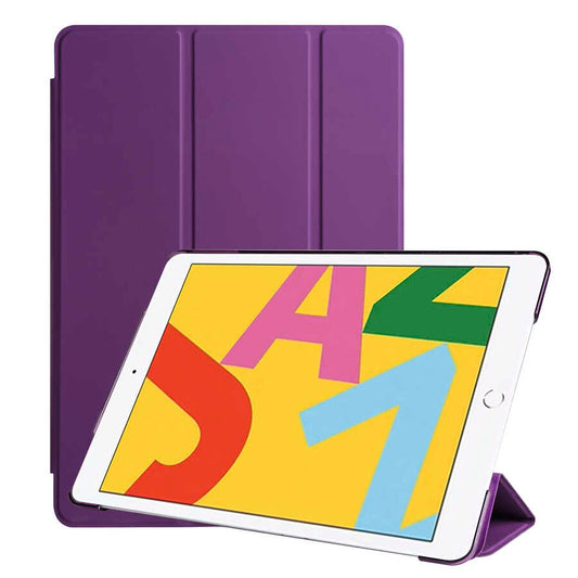 Apple iPad Pro 10.5 (7.Nesil) Zore Smart Cover Standlı 1-1 Kılıf Mor