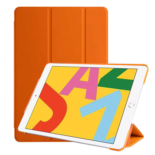 Apple iPad Pro 10.5 (7.Nesil) Zore Smart Cover Standlı 1-1 Kılıf Turuncu