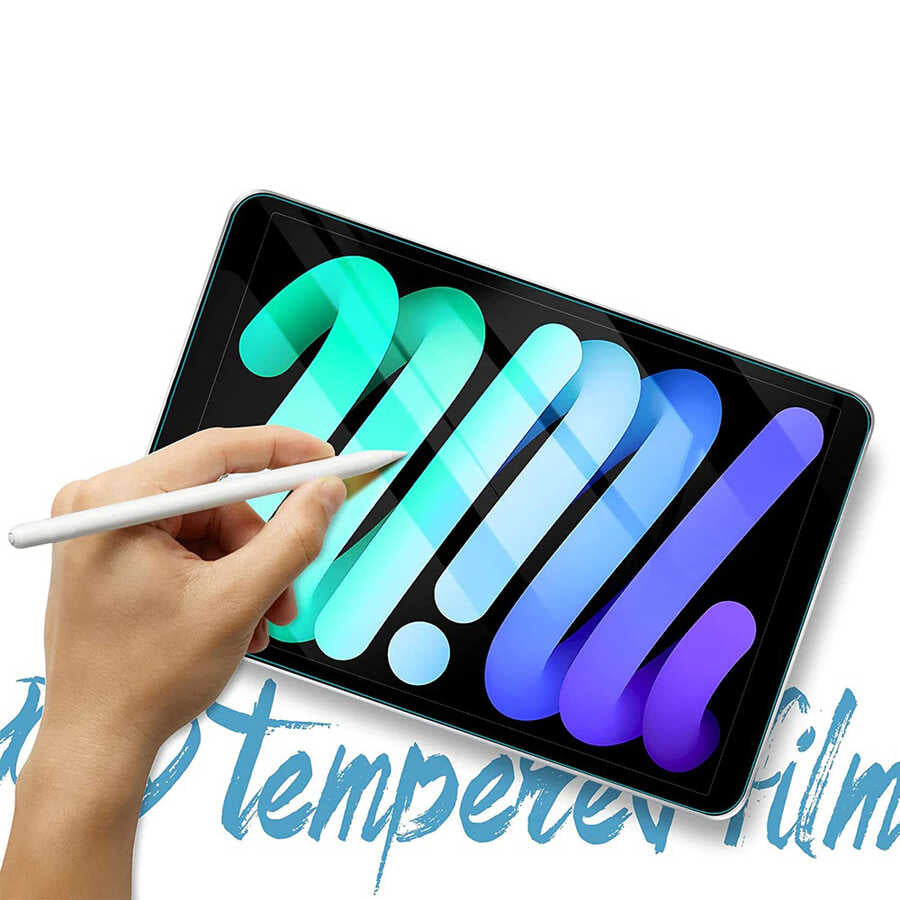 Apple iPad Pro 11 2022 M2 Zore 5in1 Tablet Temperli Cam Ekran Koruyucu Renksiz