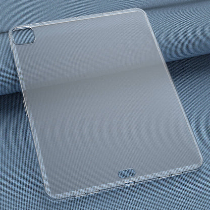 Apple iPad Pro 11 2024 Kılıf Zore Tablet Süper Silikon Kapak Şeffaf
