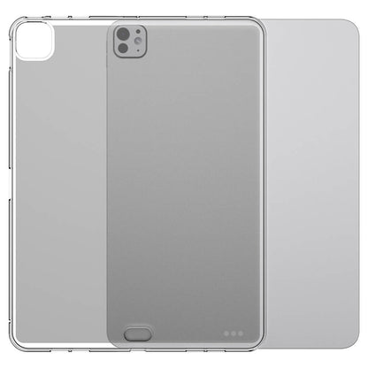 Apple iPad Pro 11 2024 Kılıf Zore Tablet Süper Silikon Kapak Şeffaf