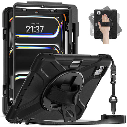 Apple iPad Pro 11 2024 Zore Defender Tablet Silikon Siyah