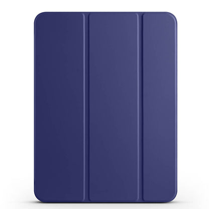 Apple iPad Pro 11 2024 Zore Smart Cover Kalem Bölmeli Standlı 1-1 Kılıf Lacivert