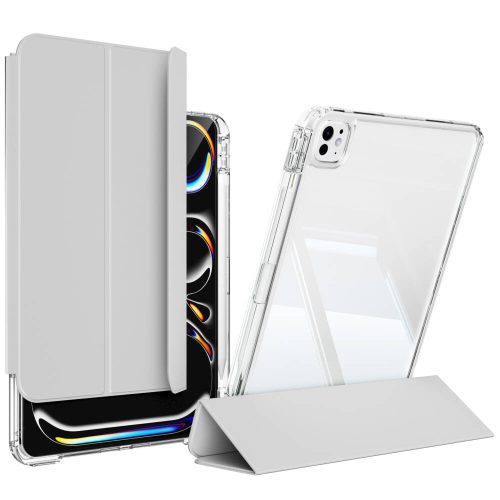 Apple iPad Pro 11 2025 M5 Kılıf Magnetik Ayrılabilen Airbagli Zore Sliding Tablet Kılıfı