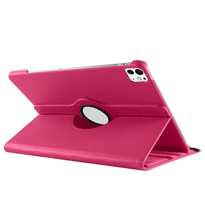 Apple iPad Pro 13 2024 Zore Dönebilen Standlı Kılıf Siyah