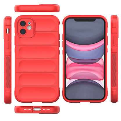 Apple iPhone 11 Kılıf Esnek TPU Oyuklu Arka Yüzey Tasarımlı Zore Etnik Silikon Kapak Siyah