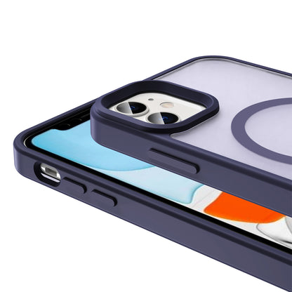 Apple iPhone 11 Kılıf Magsafe Şarj Özellikli Mat Arka Yüzey Zore Sio Kapak Lila