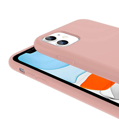 Apple iPhone 11 Kılıf Magsafe Şarj Özellikli Sıvı Teknolojili Silinebilir Sert Zore Kivi Kapak Siyah