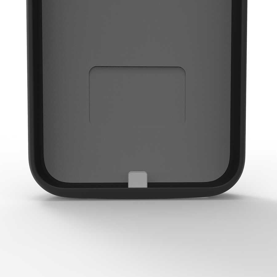 Apple iPhone 11 Pro Zore Standlı Led Göstergeli Şarjlı Kılıf 5000mAh Siyah