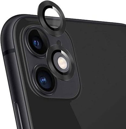 Apple iPhone 11 Zore CL-12 Premium Safir Parmak İzi Bırakmayan Anti-Reflective Kamera Lens Koruyucu Kırmızı