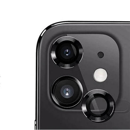 Apple iPhone 12 Mini Zore CL-12 Premium Safir Parmak İzi Bırakmayan Anti-Reflective Kamera Lens Koruyucu Kırmızı